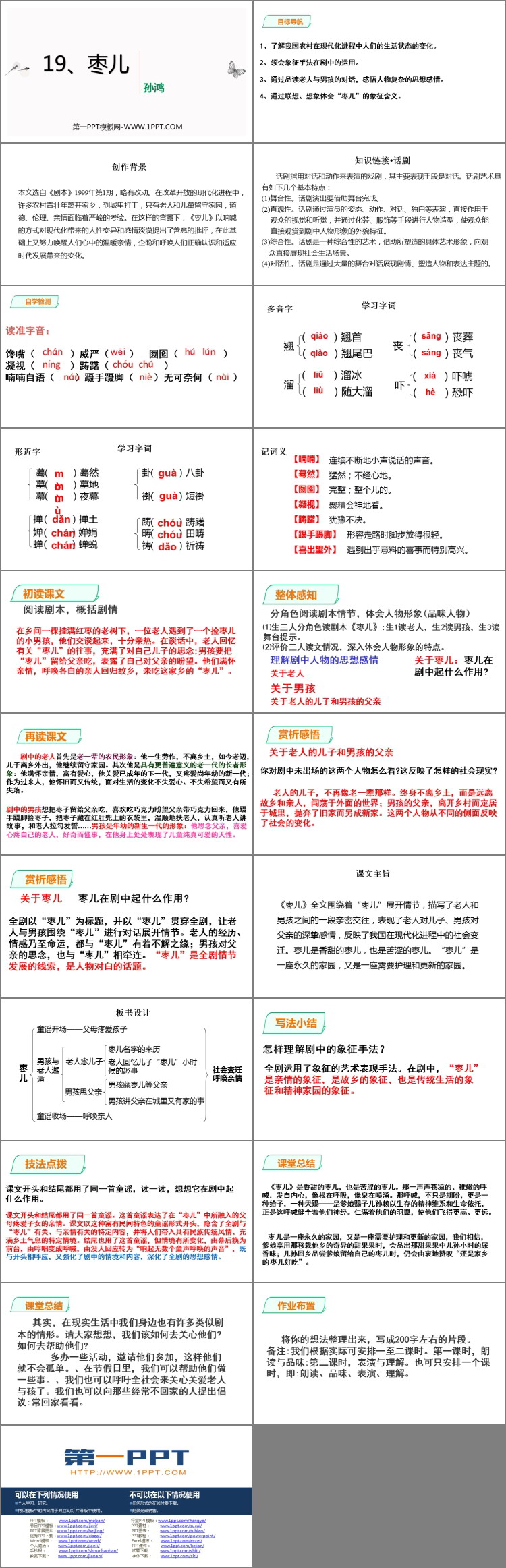 《枣儿》PPT优秀课件