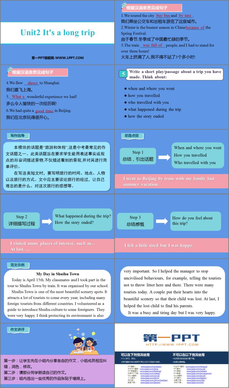 《It\s a long story》Travel PPT精品课件