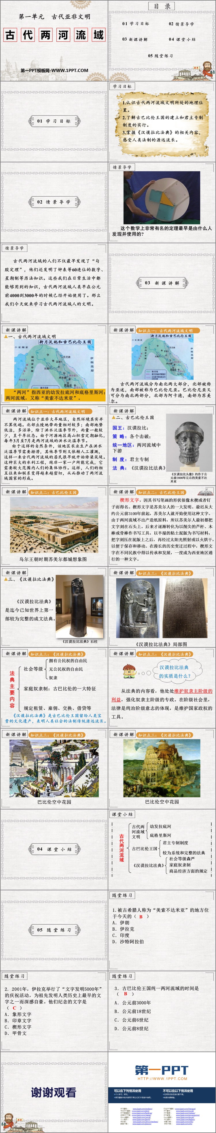 《古代两河流域》PPT精品课件