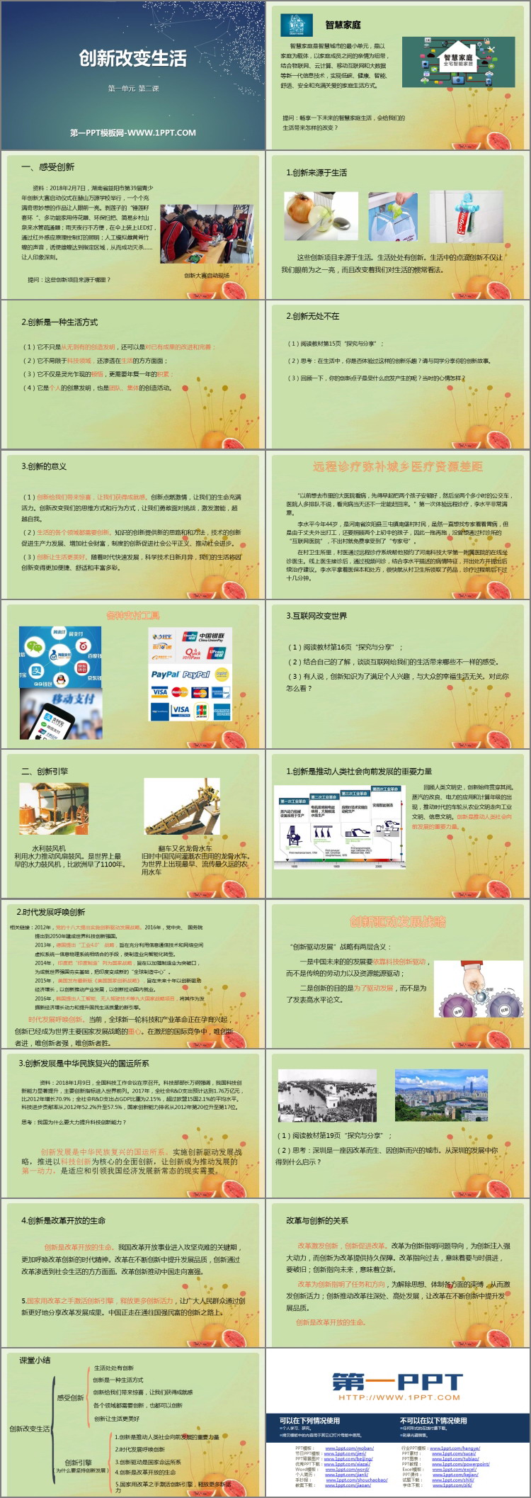 《创新改变生活》PPT精品课件