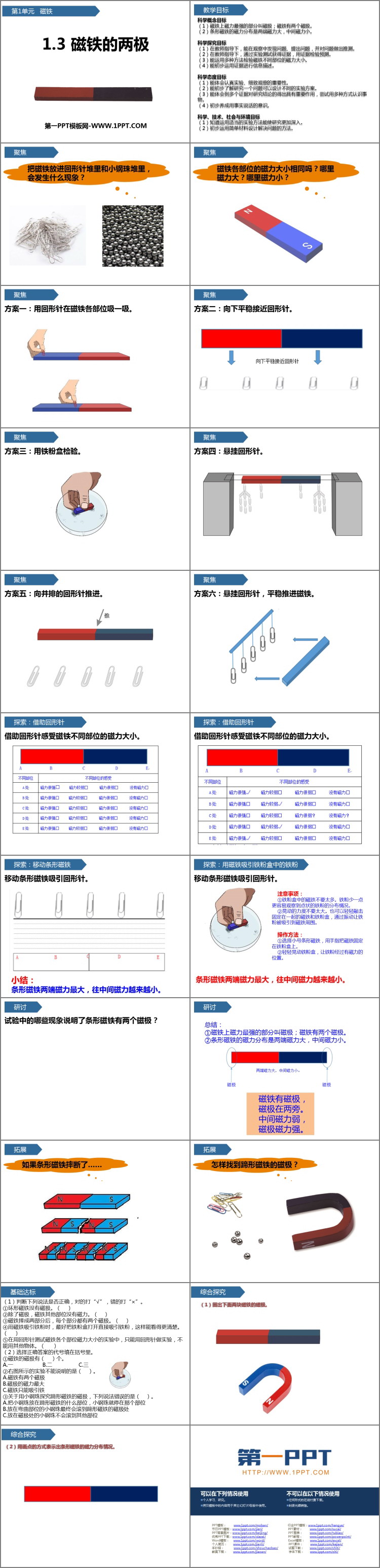 《磁铁的两极》PPT课件