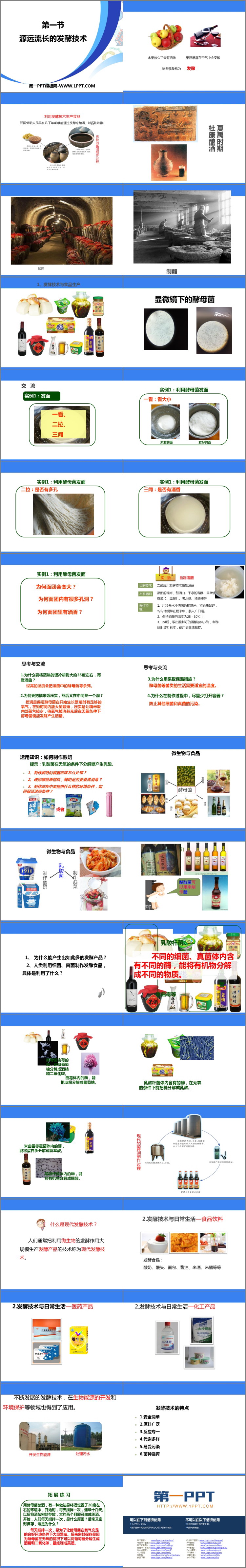 《源远流长的发酵技术》PPT教学课件