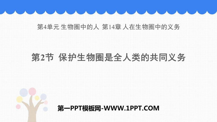 《保护生物圈是全人类的共同义务》PPT精品课件