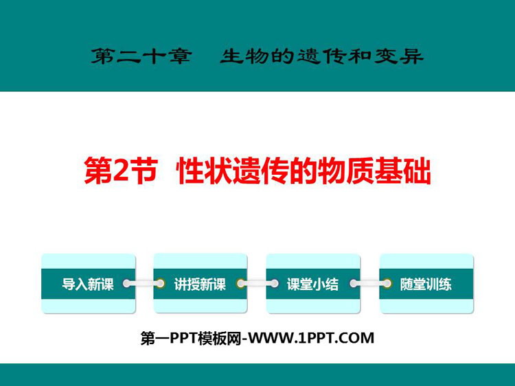 《性状遗传的物质基础》PPT教学课件