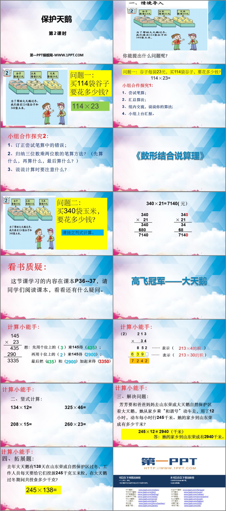 《保护天鹅》PPT教学课件(第2课时)