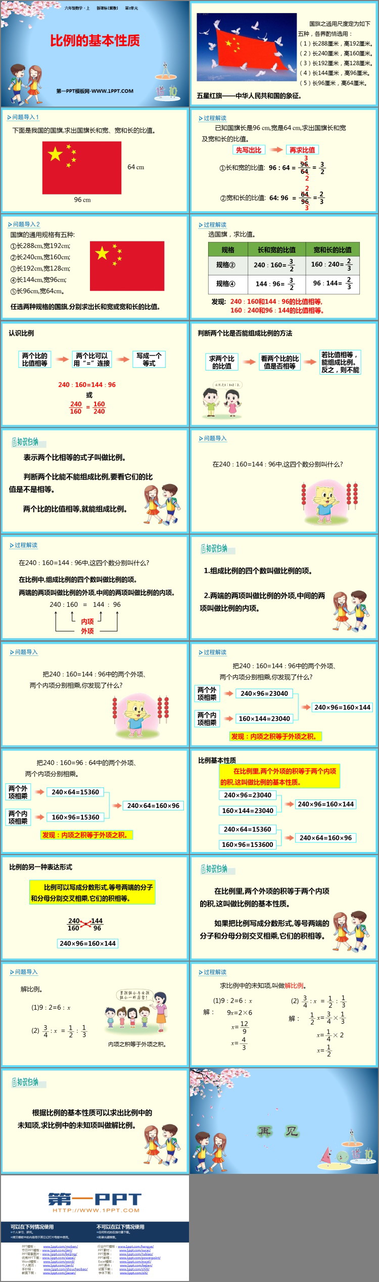 《比例的基本性质》比和比例PPT下载