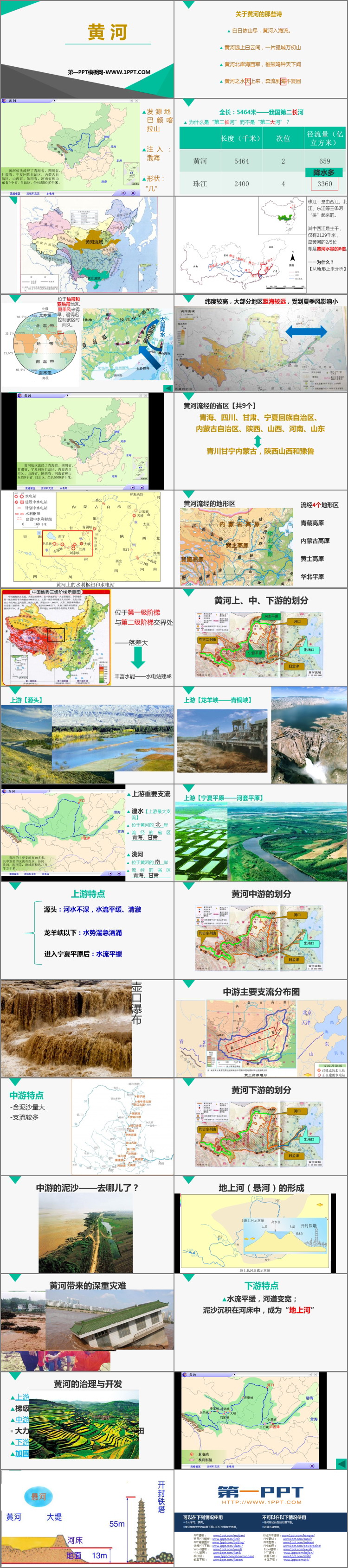 《黄河》PPT下载