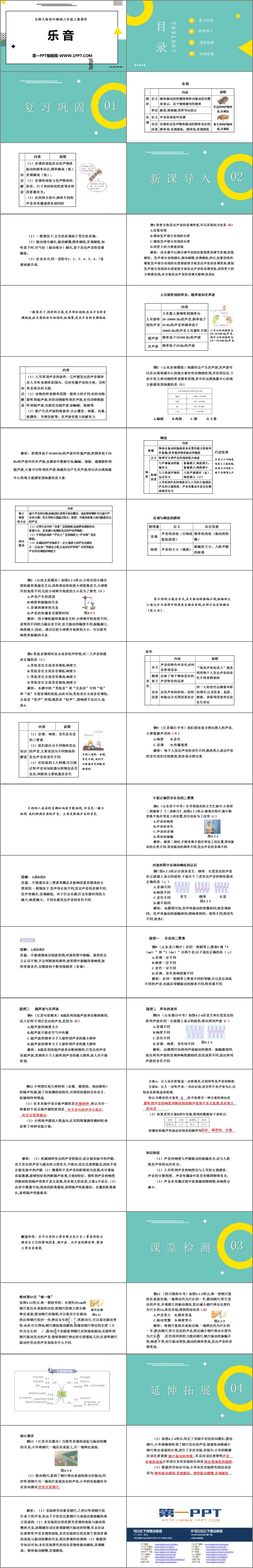 《乐音》声现象PPT免费课件