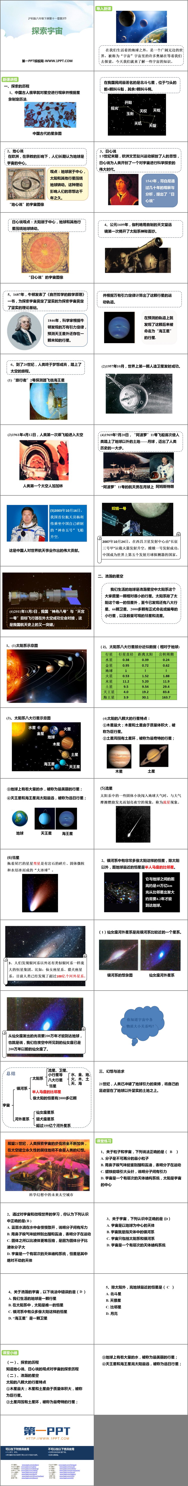 《探索宇宙》小粒子与大宇宙PPT下载