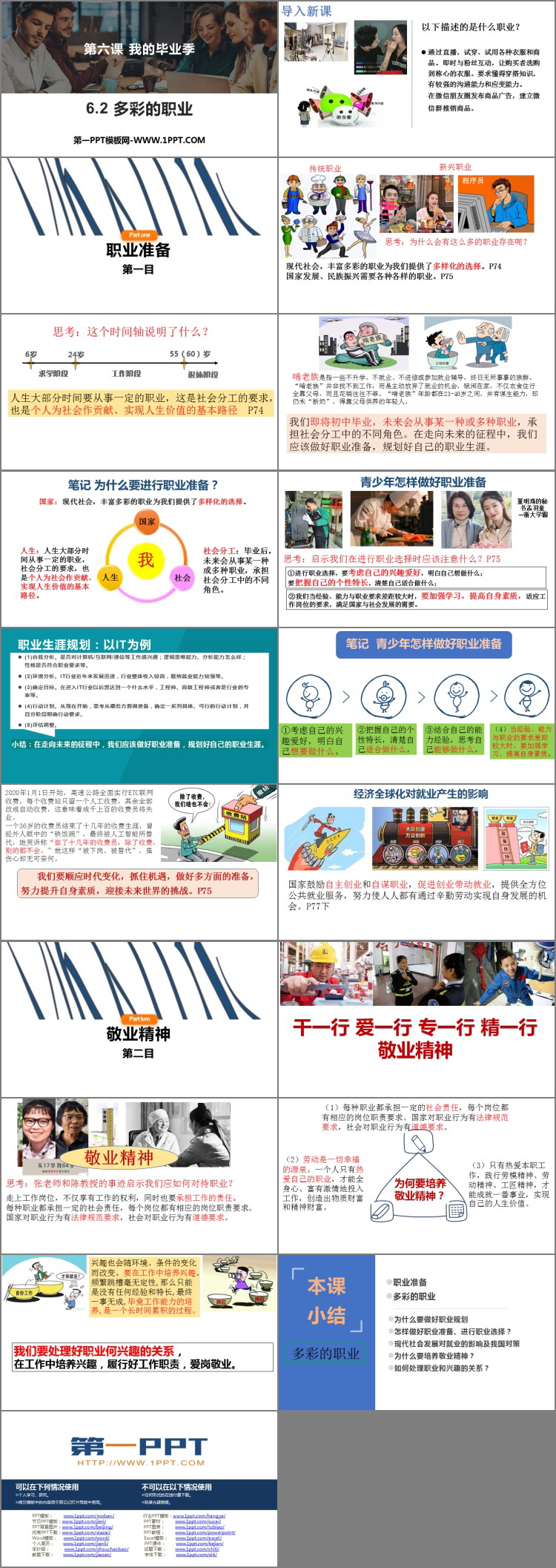 《多彩的职业》PPT优秀课件