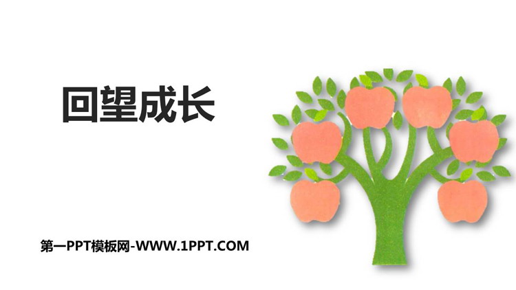《回望成长》PPT优质课件
