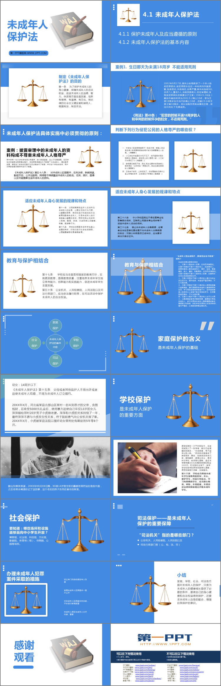 《未成年人保护法》PPT班会课件