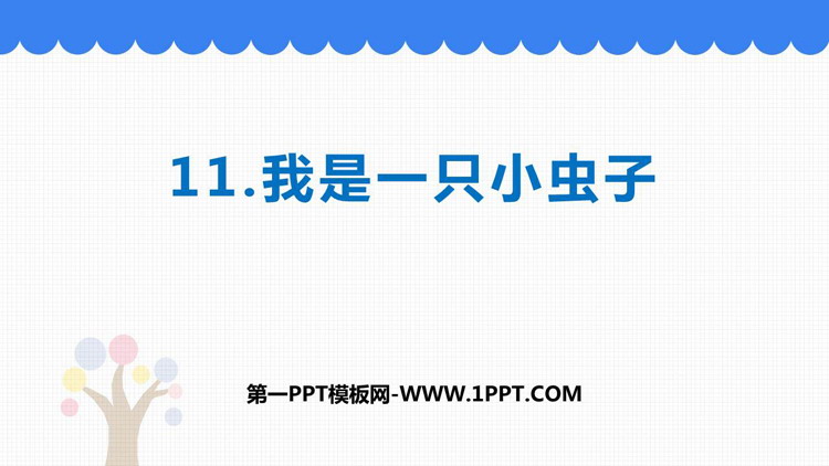 《我是一只小虫子》PPT精品课件下载
