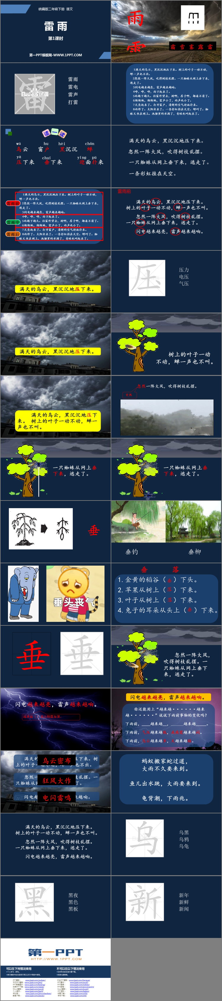 《雷雨》PPT教学课件(第1课时)