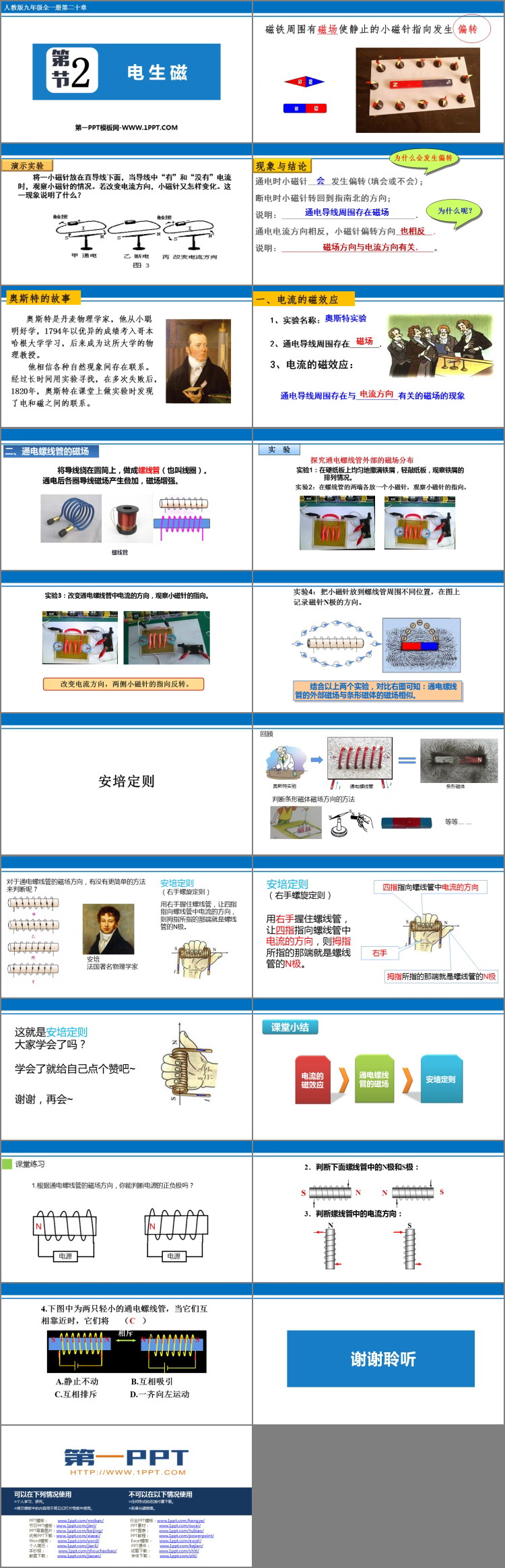 《电生磁》电与磁PPT优秀课件下载