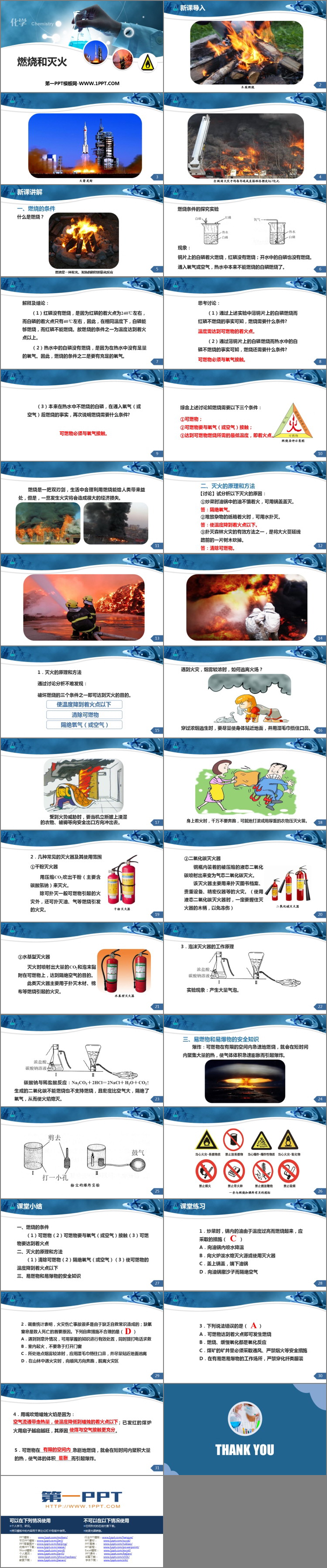 《燃烧和灭火》燃料及其利用PPT教学课件