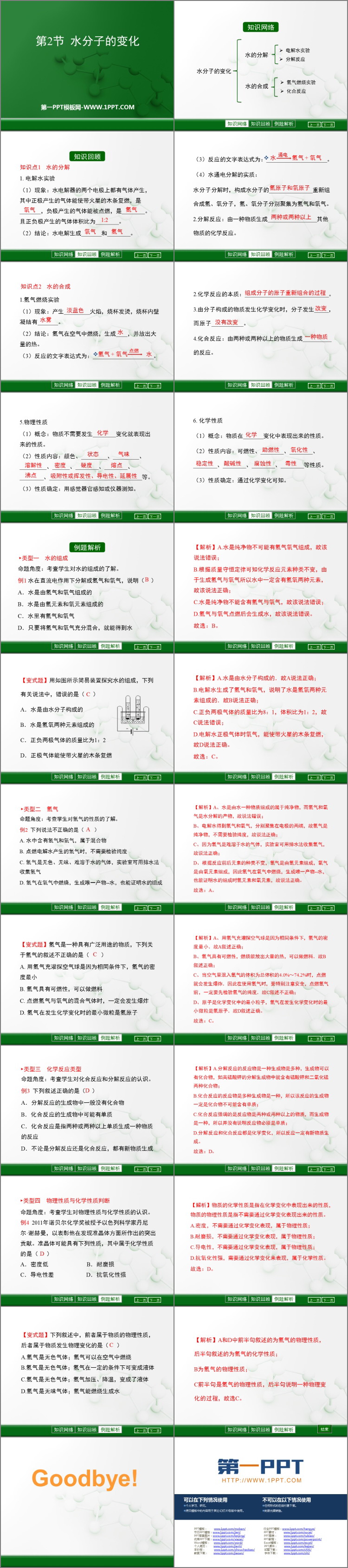 《水分子的变化》探秘水世界PPT下载