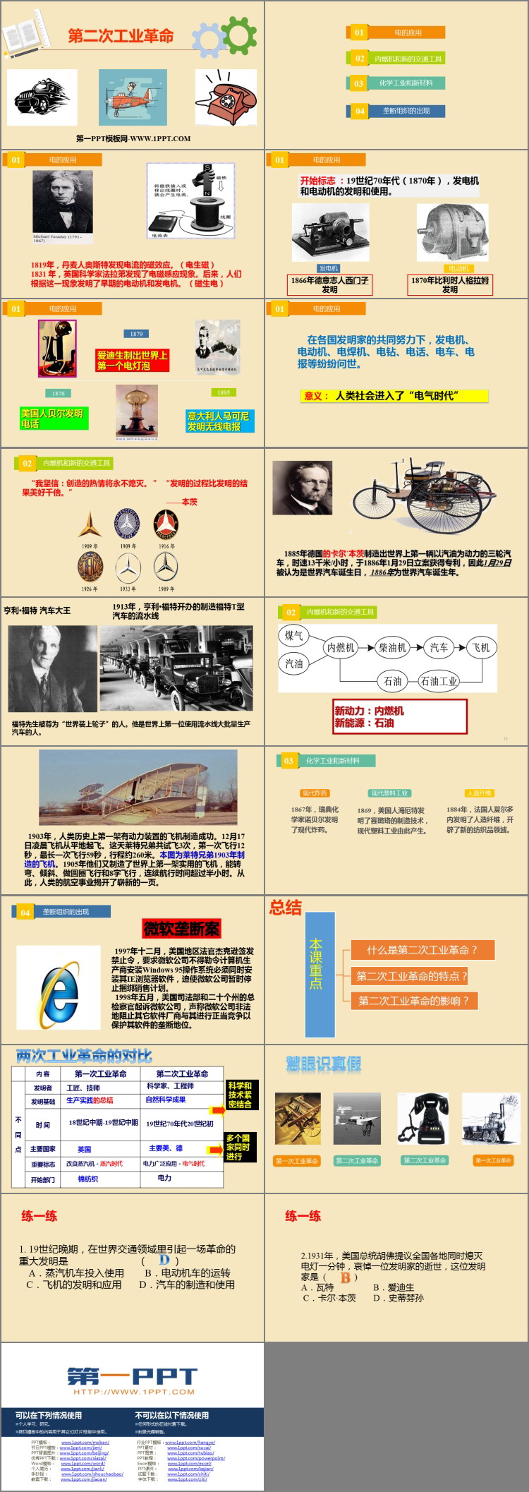 《第二次工业革命》PPT课件下载