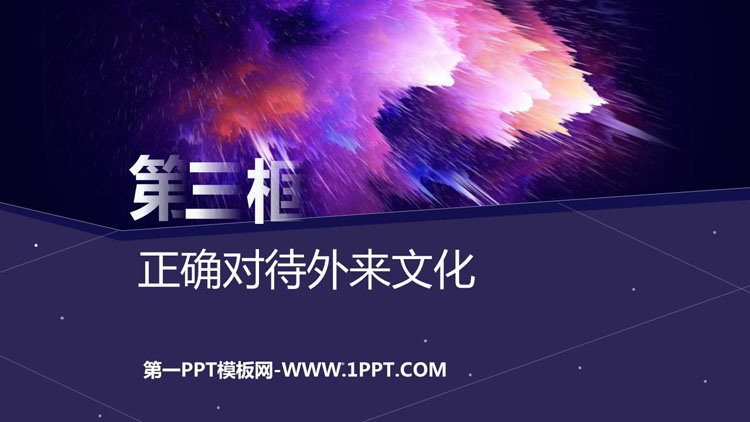 《正确对待外来文化》学习借鉴外来文化的有益成果PPT下载
