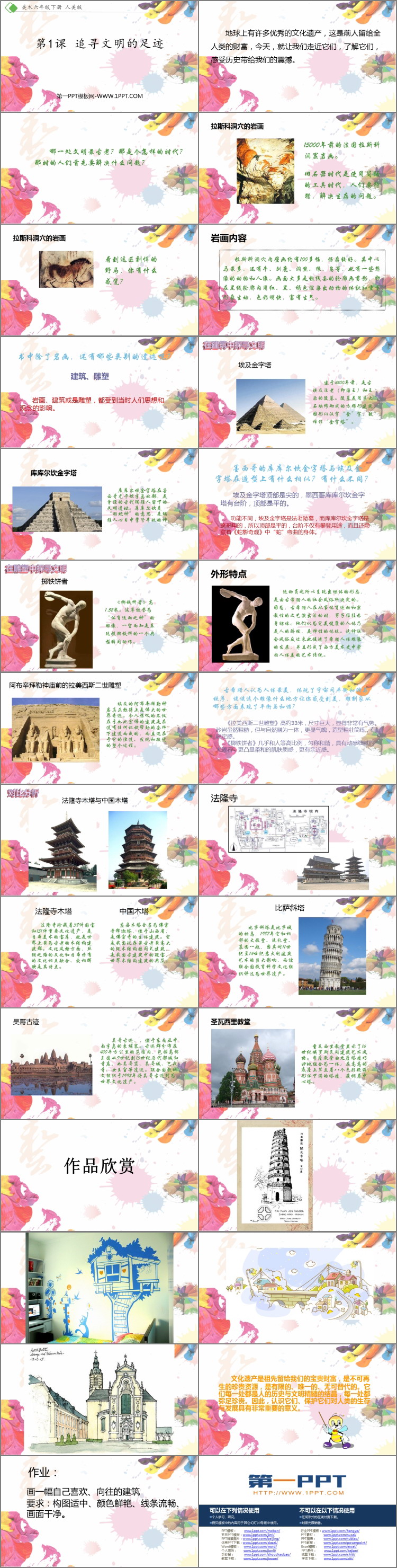 《追寻文明的足迹》PPT免费课件