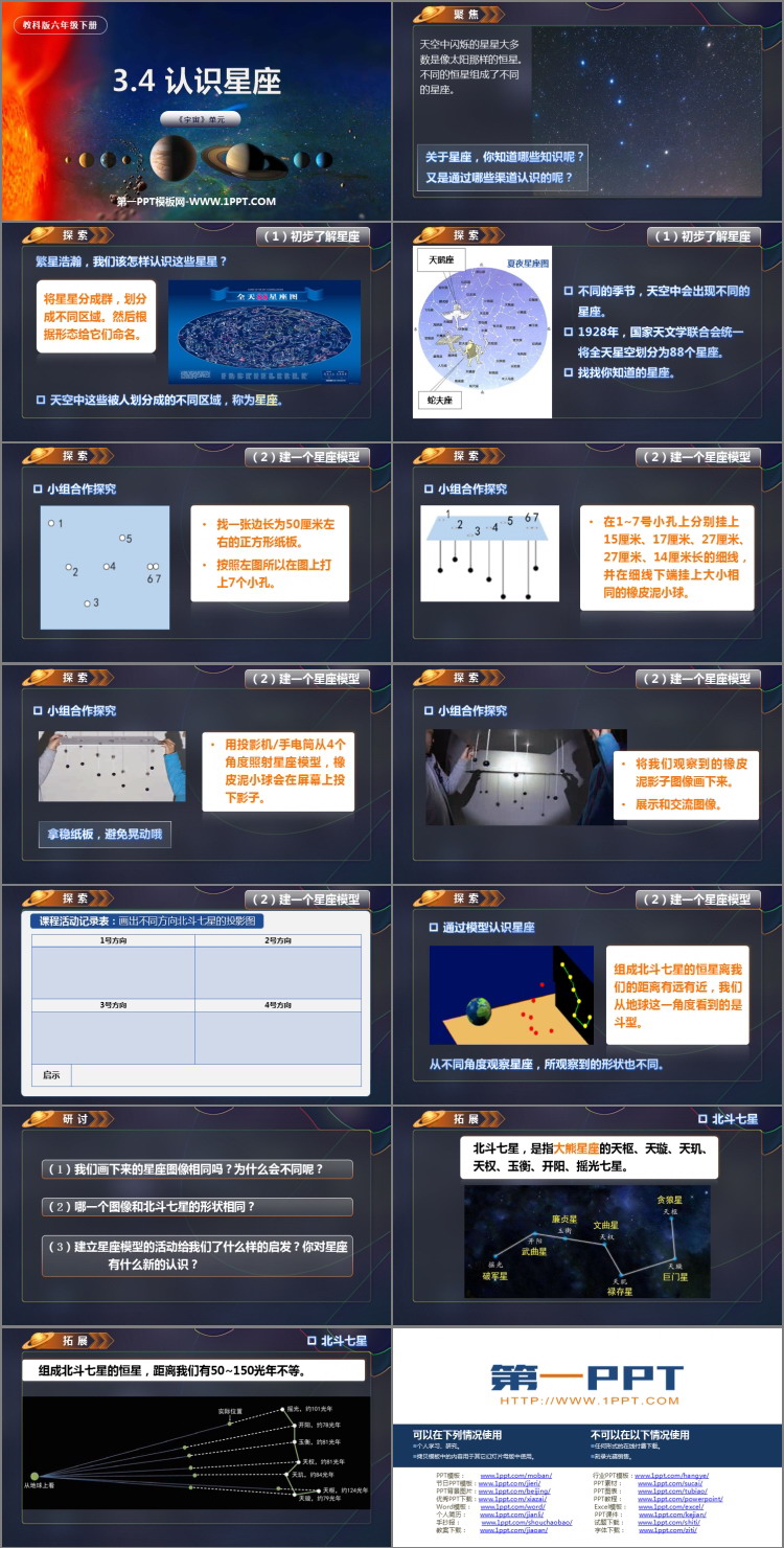 《认识星座》PPT课件
