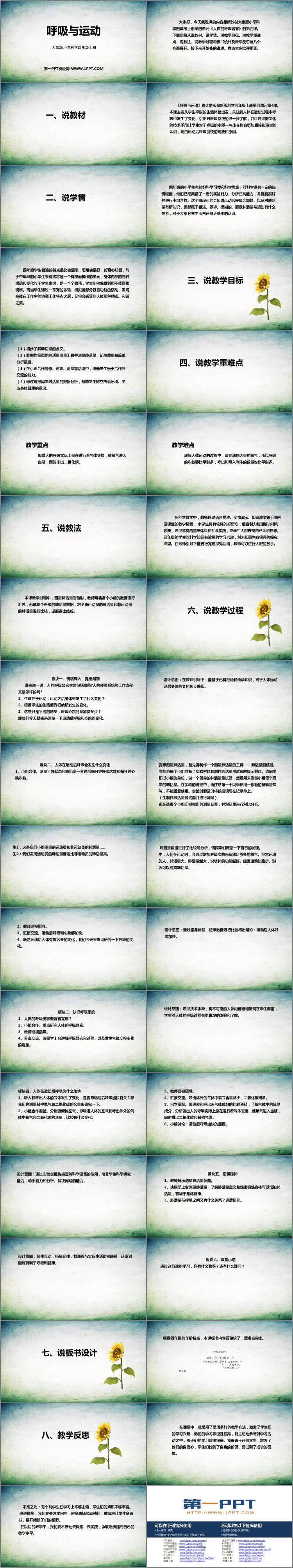 《呼吸与运动》PPT下载