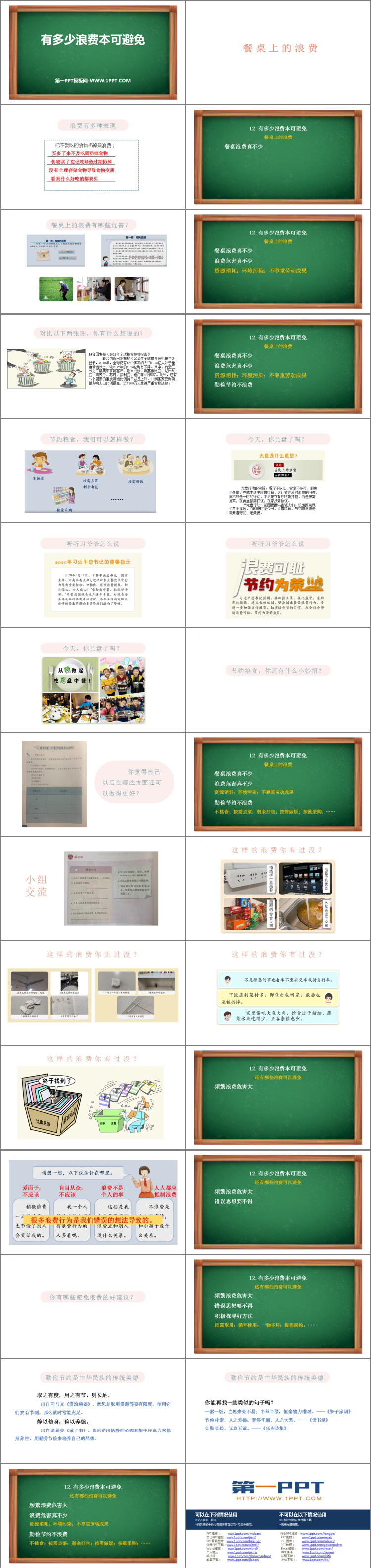 《有多少浪费本可避免》PPT免费课件
