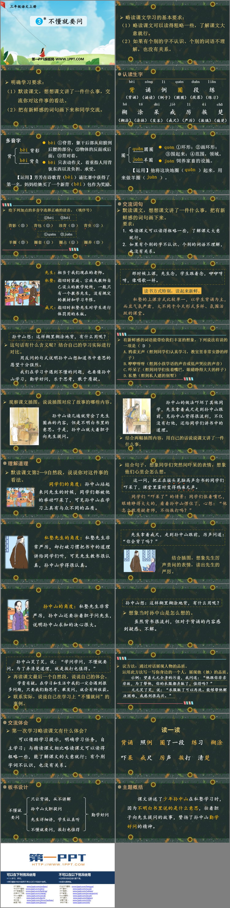 《不懂就要问》PPT免费课件下载