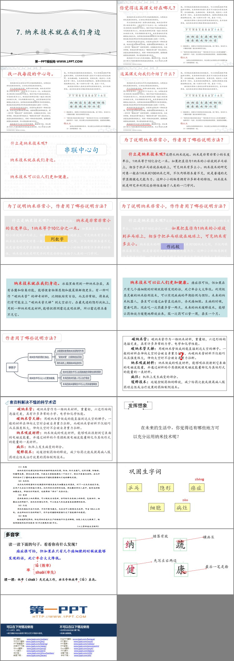 《纳米技术就在我们身边》PPT优秀课件下载
