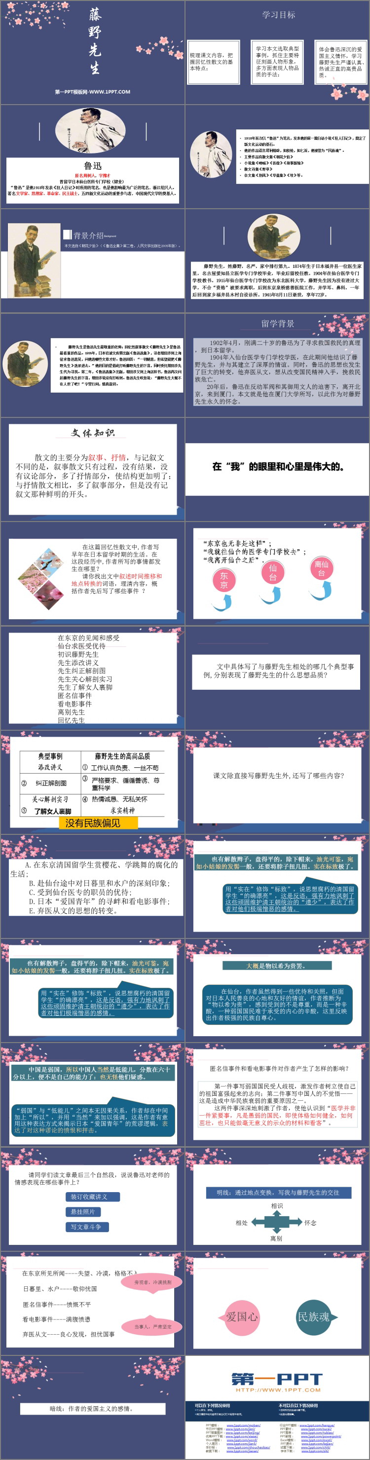 《藤野先生》PPT优质教学课件