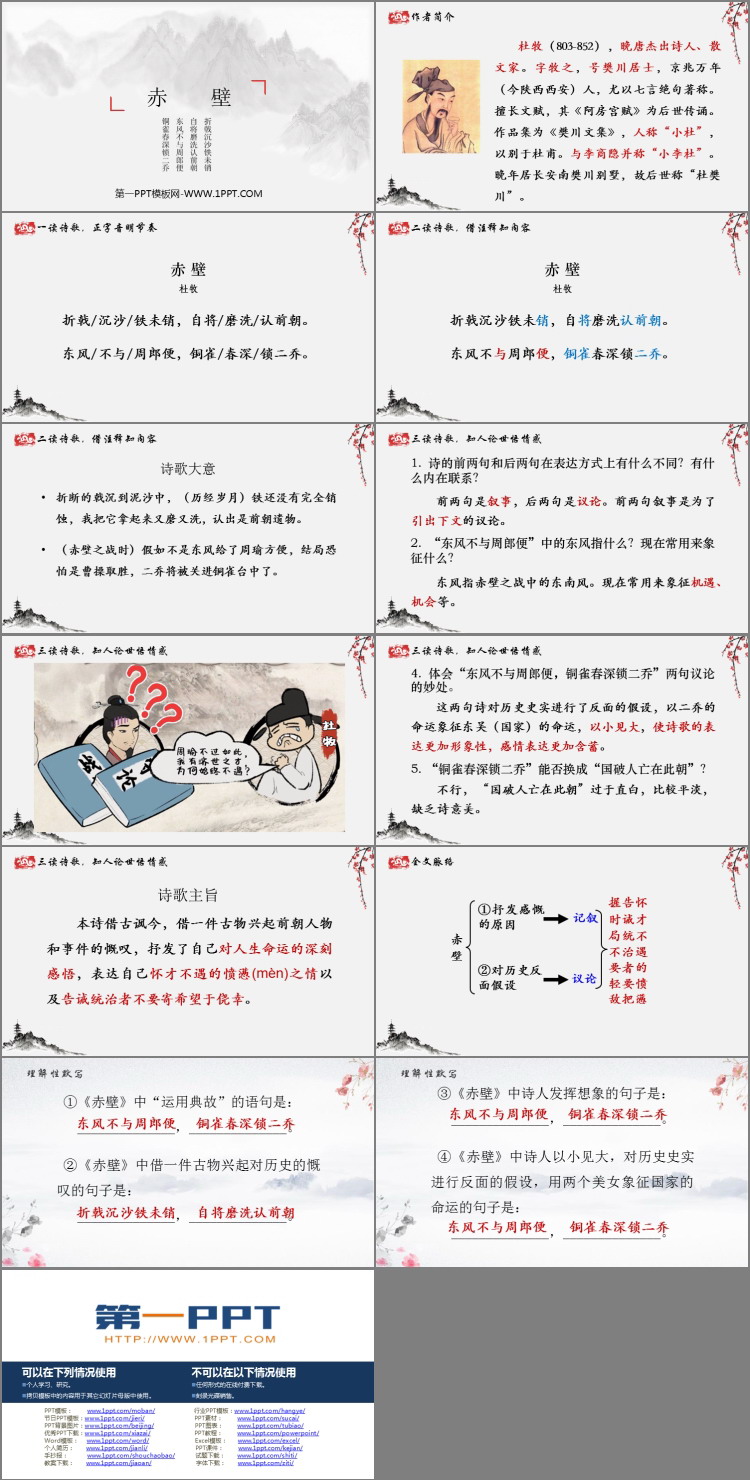 《赤壁》PPT教学课件下载
