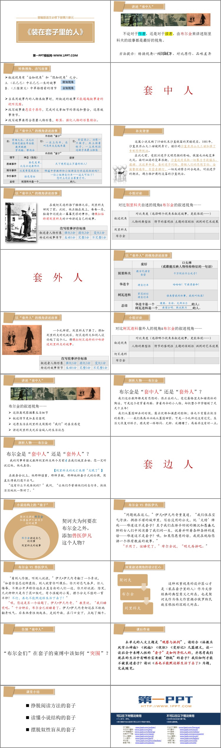 《装在套子里的人》PPT优质课件