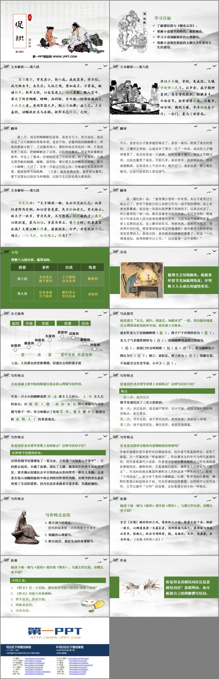 《促织》PPT课件(第3课时)