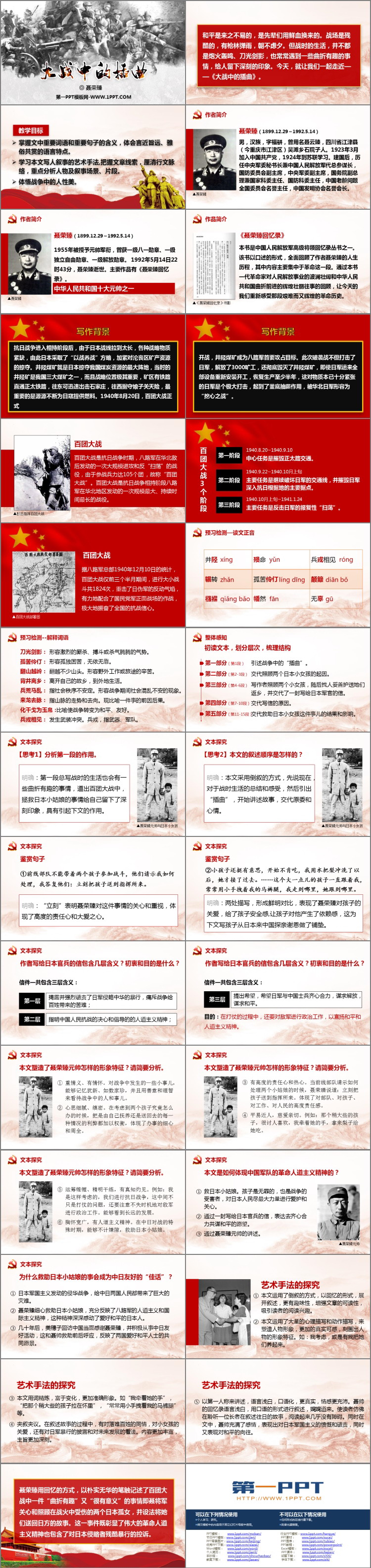 《大战中的插曲》PPT课件