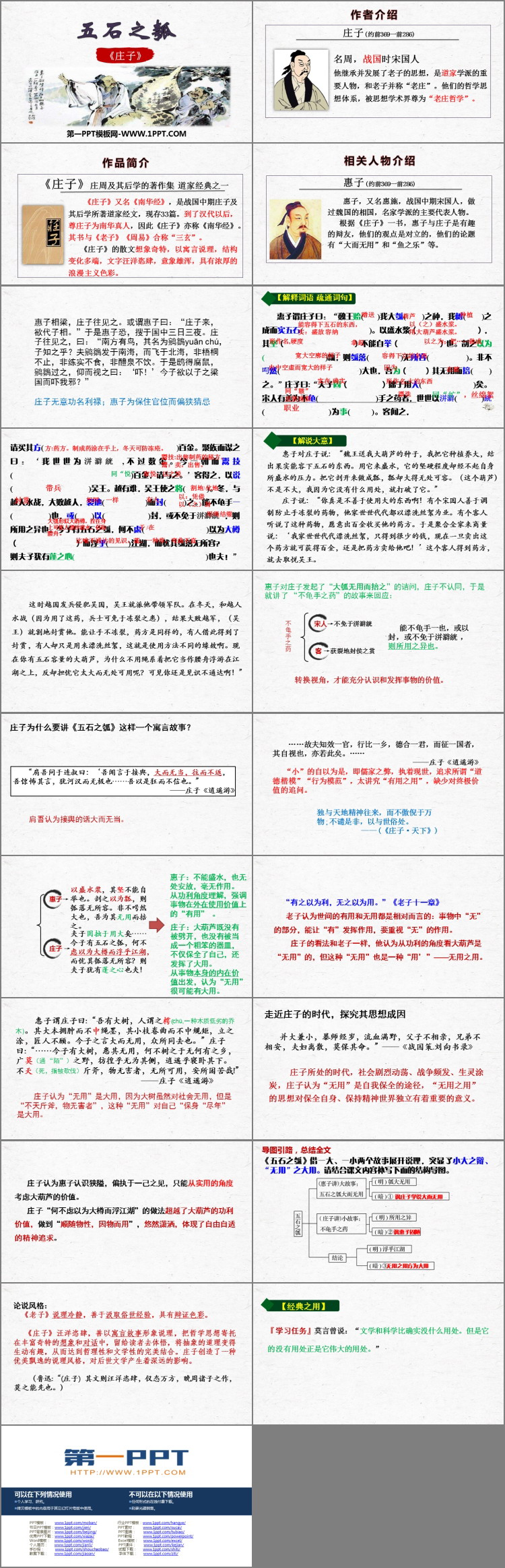 《五石之瓠》PPT下载