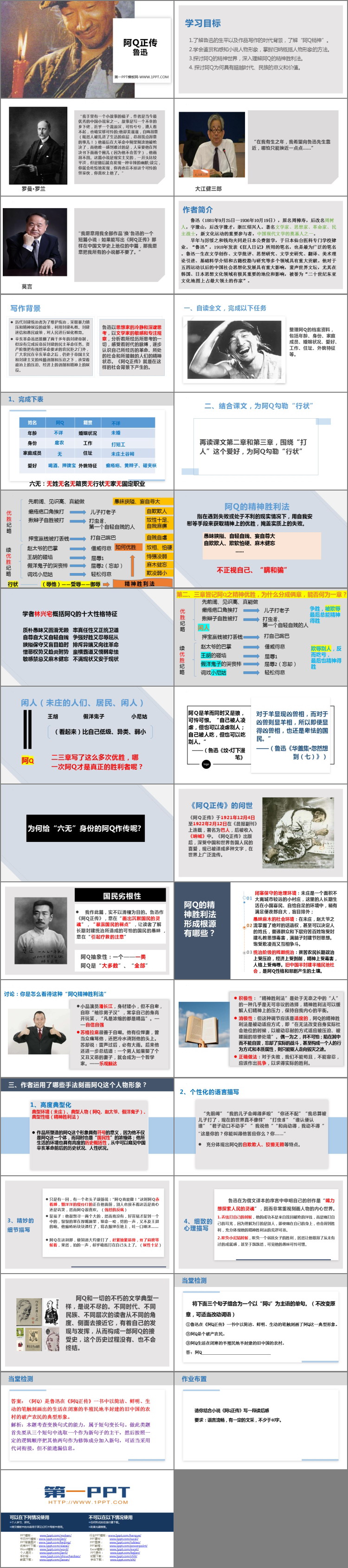《阿Q正传》PPT课件