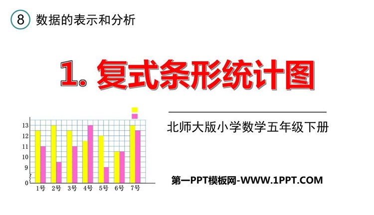 《复式条形统计图》数据的表示和分析PPT课件下载