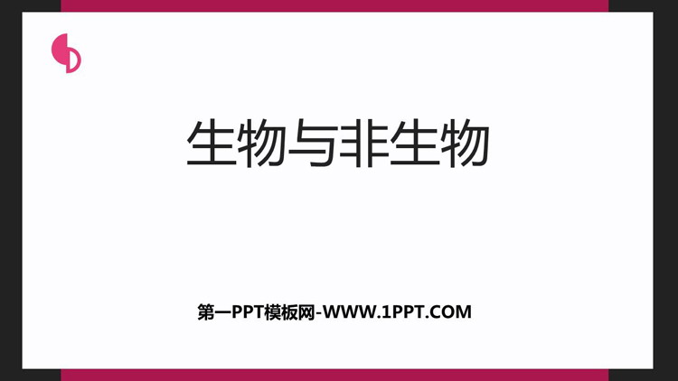《生物与非生物》PPT下载