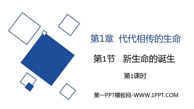 《新生命的诞生》PPT下载(第1课时)