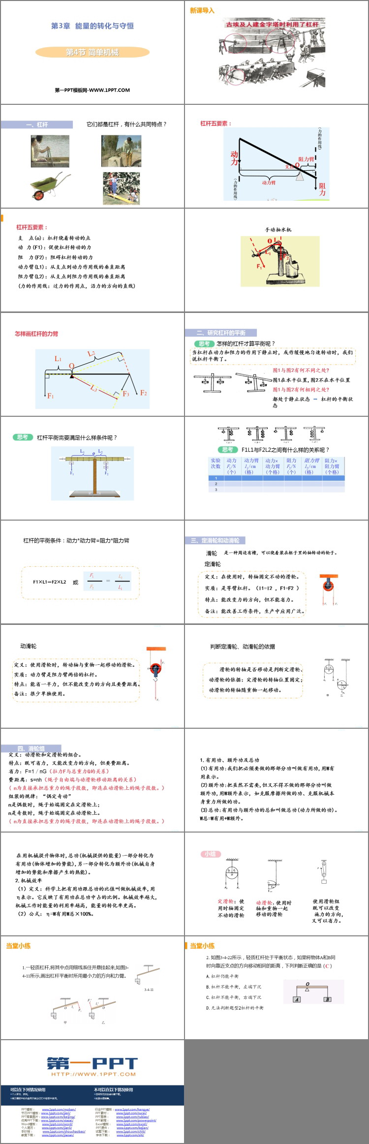 《简单机械》PPT教学课件