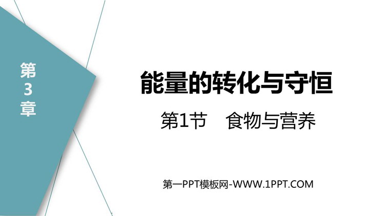 《食物与营养》PPT下载
