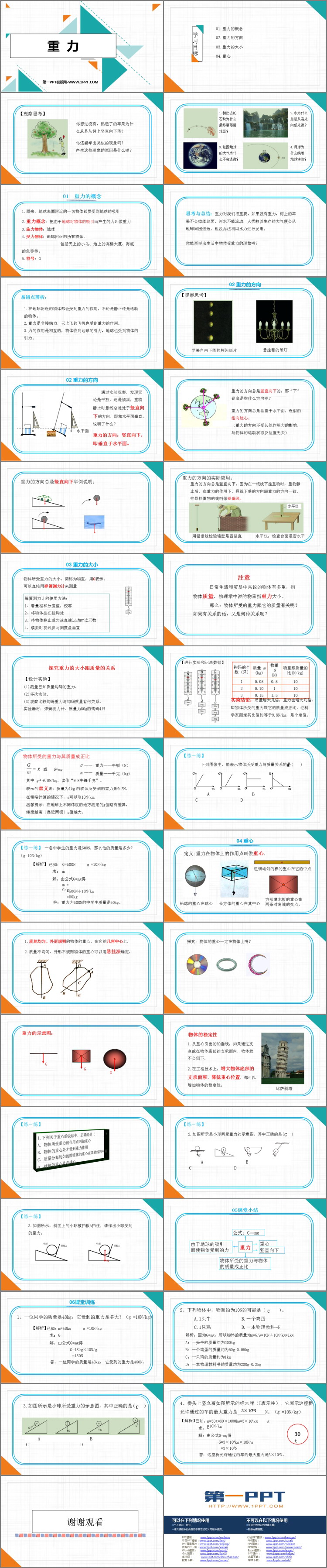 《重力》力和机械PPT优秀课件