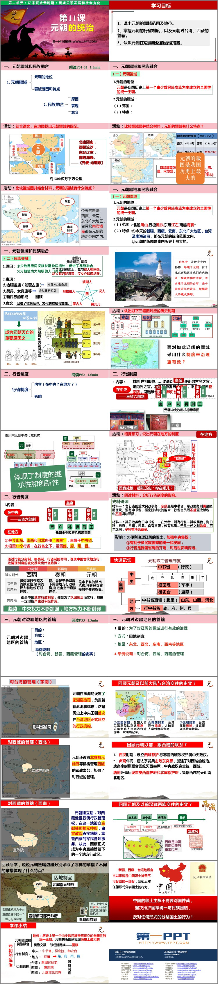 《元朝的统治》PPT优质课件下载