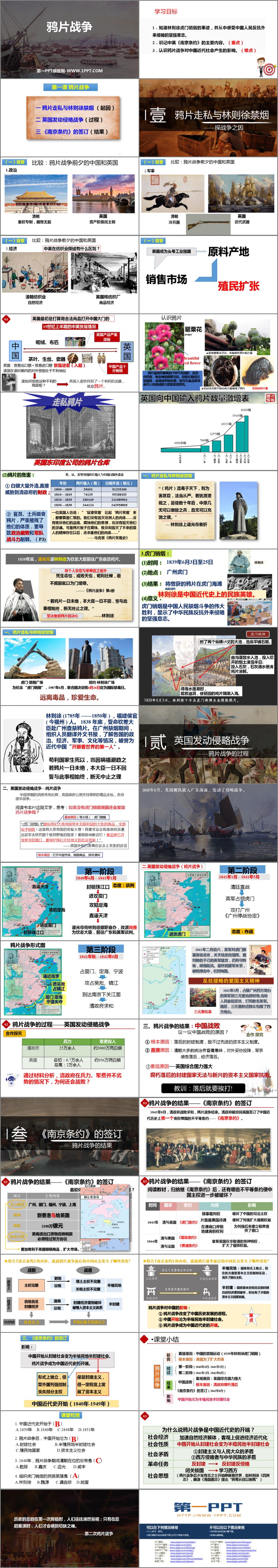 《鸦片战争》PPT优秀课件下载