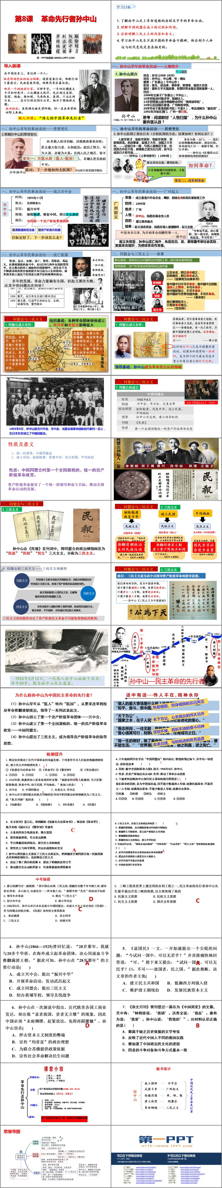 《革命先行者孙中山》PPT精品课件
