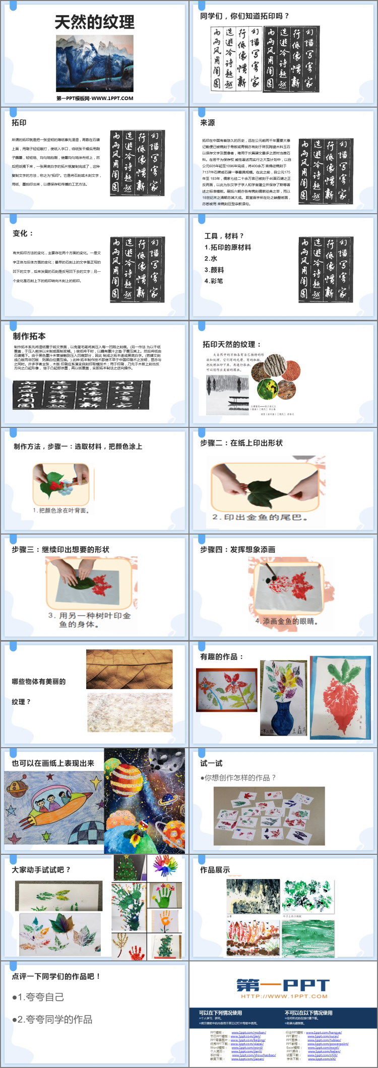 《天然的纹理》PPT优质课件