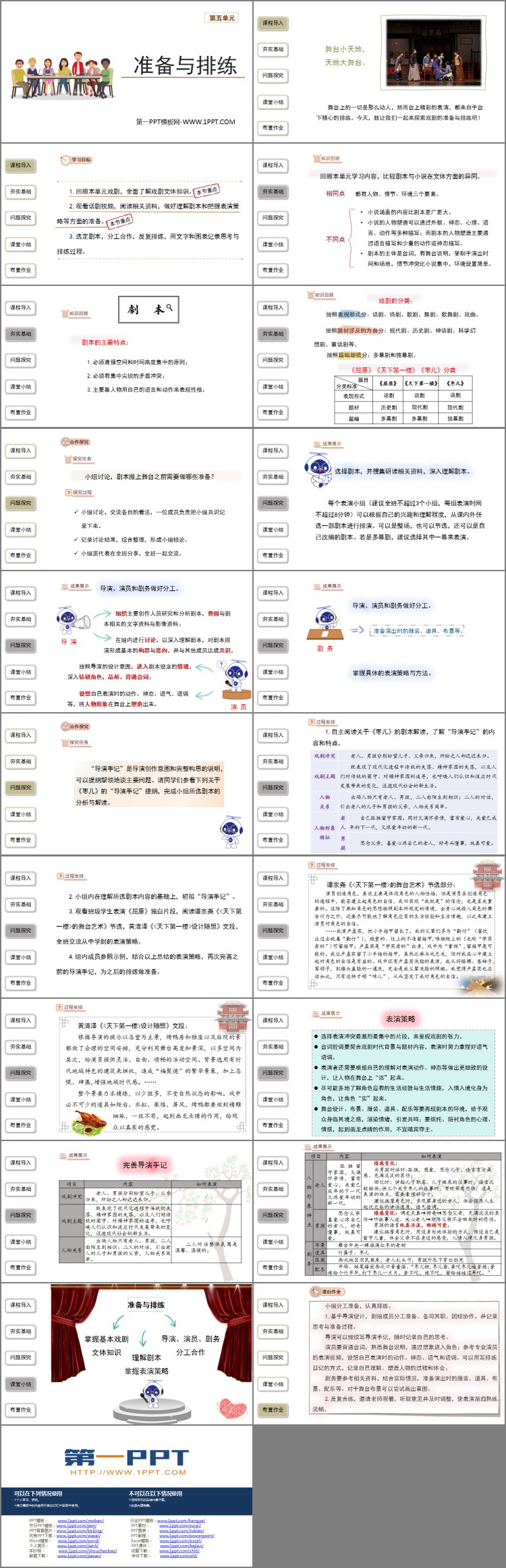 《准备与排练》PPT免费课件