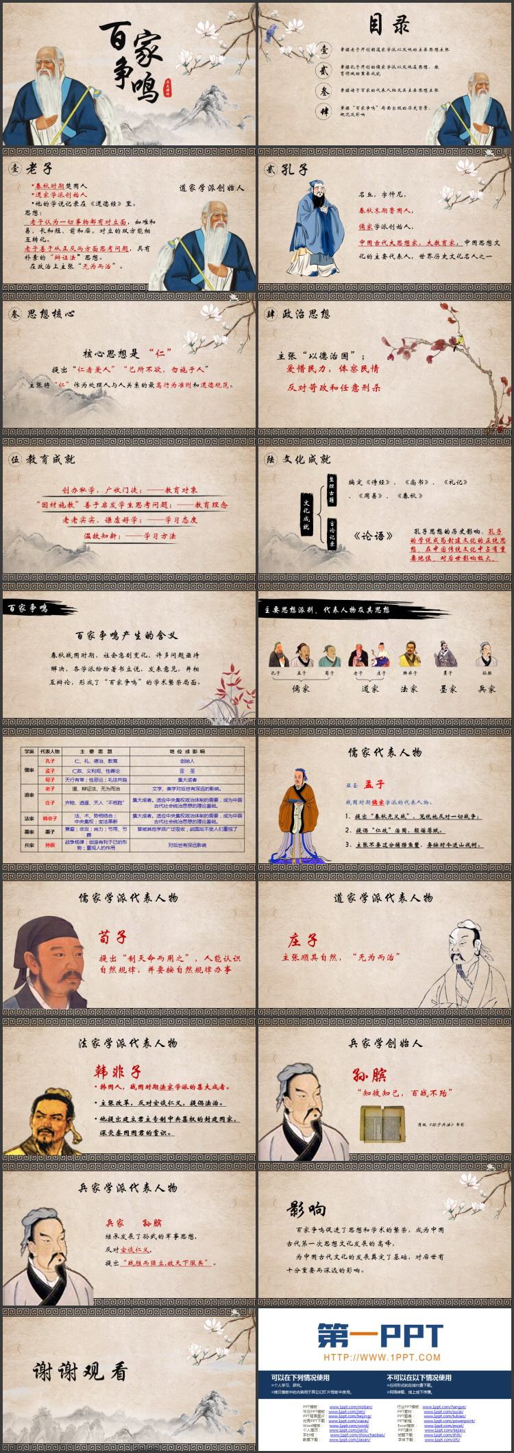 《百家争鸣》PPT优秀教学课件