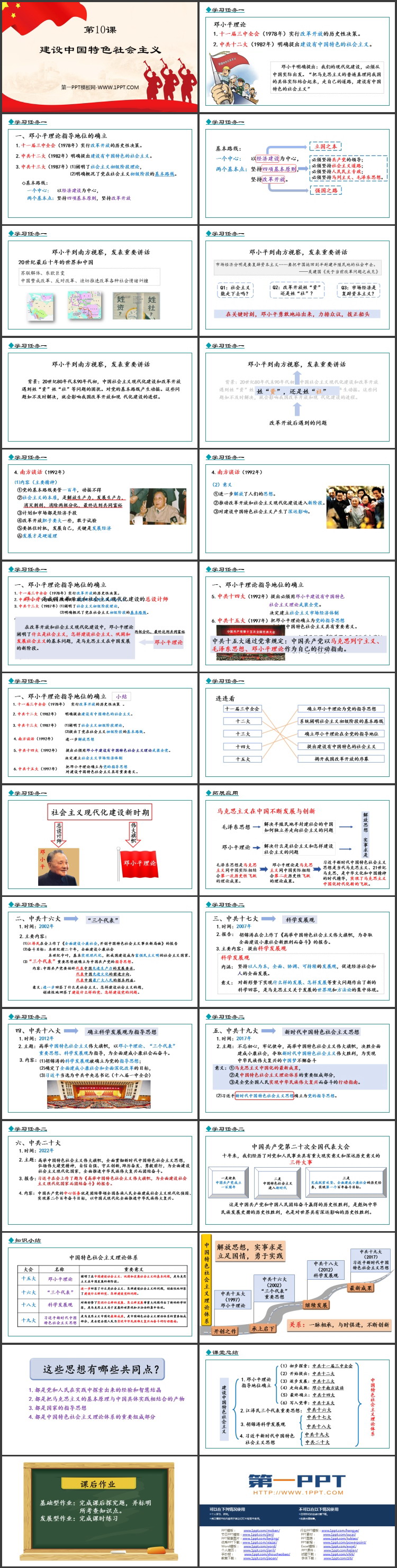 《建设中国特色社会主义》PPT精品课件下载