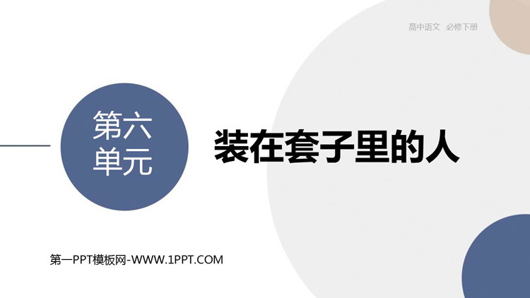 《装在套子里的人》PPT精品课件下载